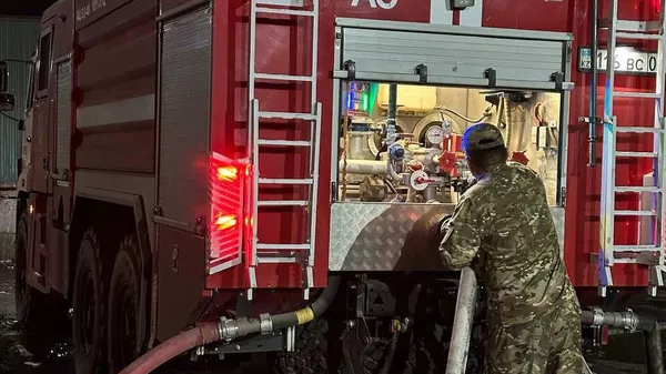 Трое детей погибло при пожаре в 21-этажном доме в Астане