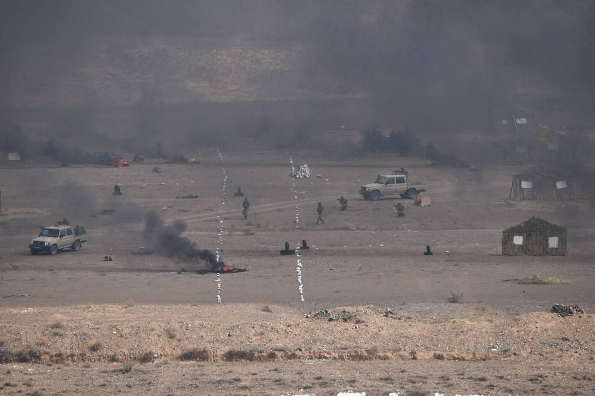 Учения Десант-2025: более 3000 военнослужащих отработали действия в условиях высокой боевой готовности - Sputnik Казахстан, 1920, 18.09.2025