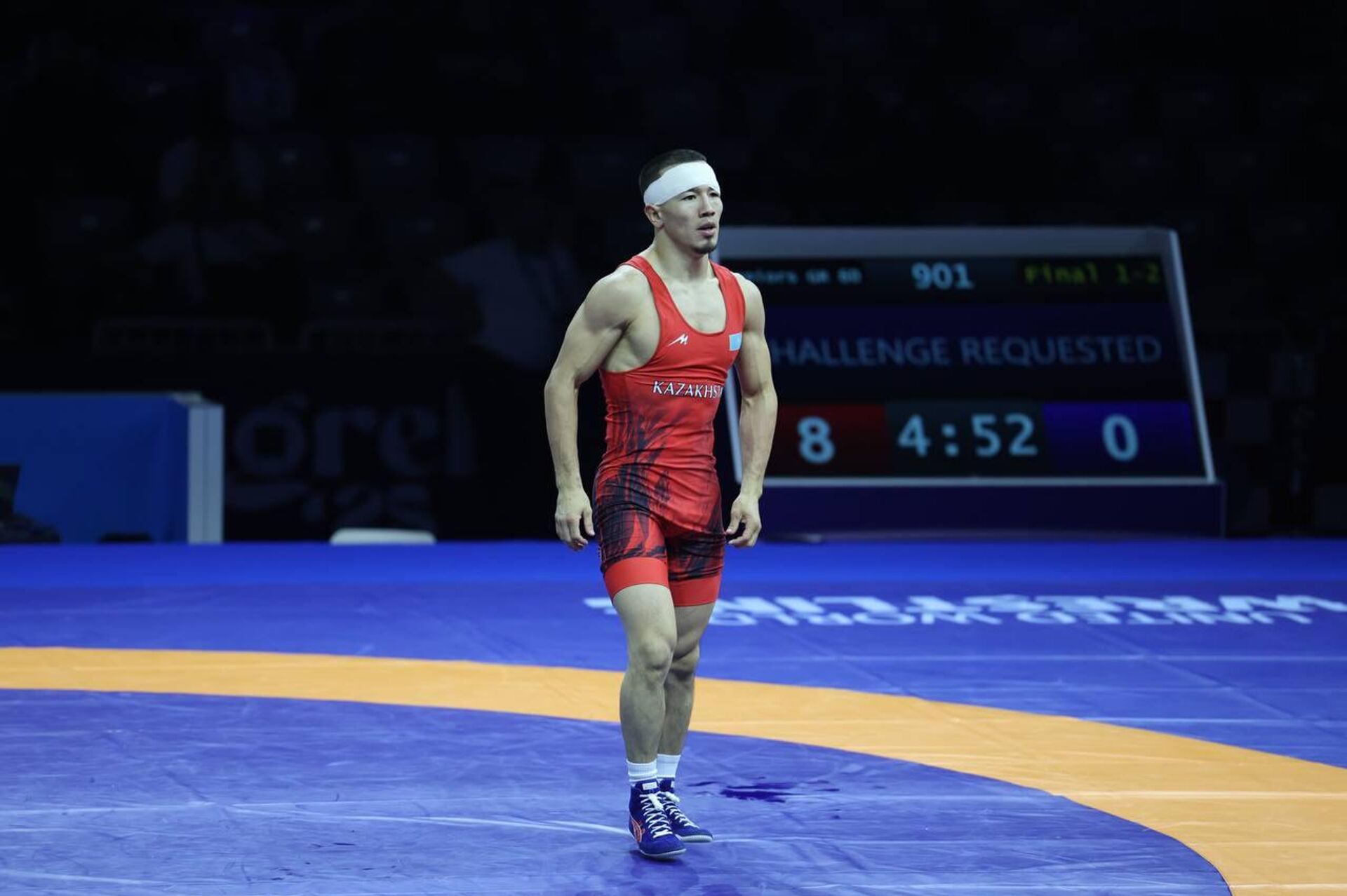 Айдос Султангали завоевал золото чемпионата мира по греко-римской борьбе - Sputnik Казахстан, 1920, 20.09.2025