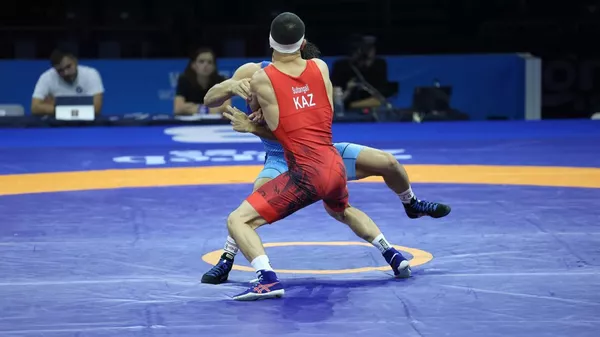 Айдос Султангали завоевал золото чемпионата мира по греко-римской борьбе - Sputnik Қазақстан