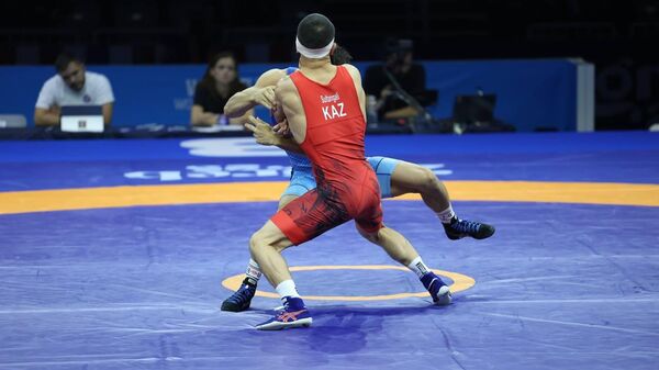 Айдос Султангали завоевал золото чемпионата мира по греко-римской борьбе - Sputnik Қазақстан