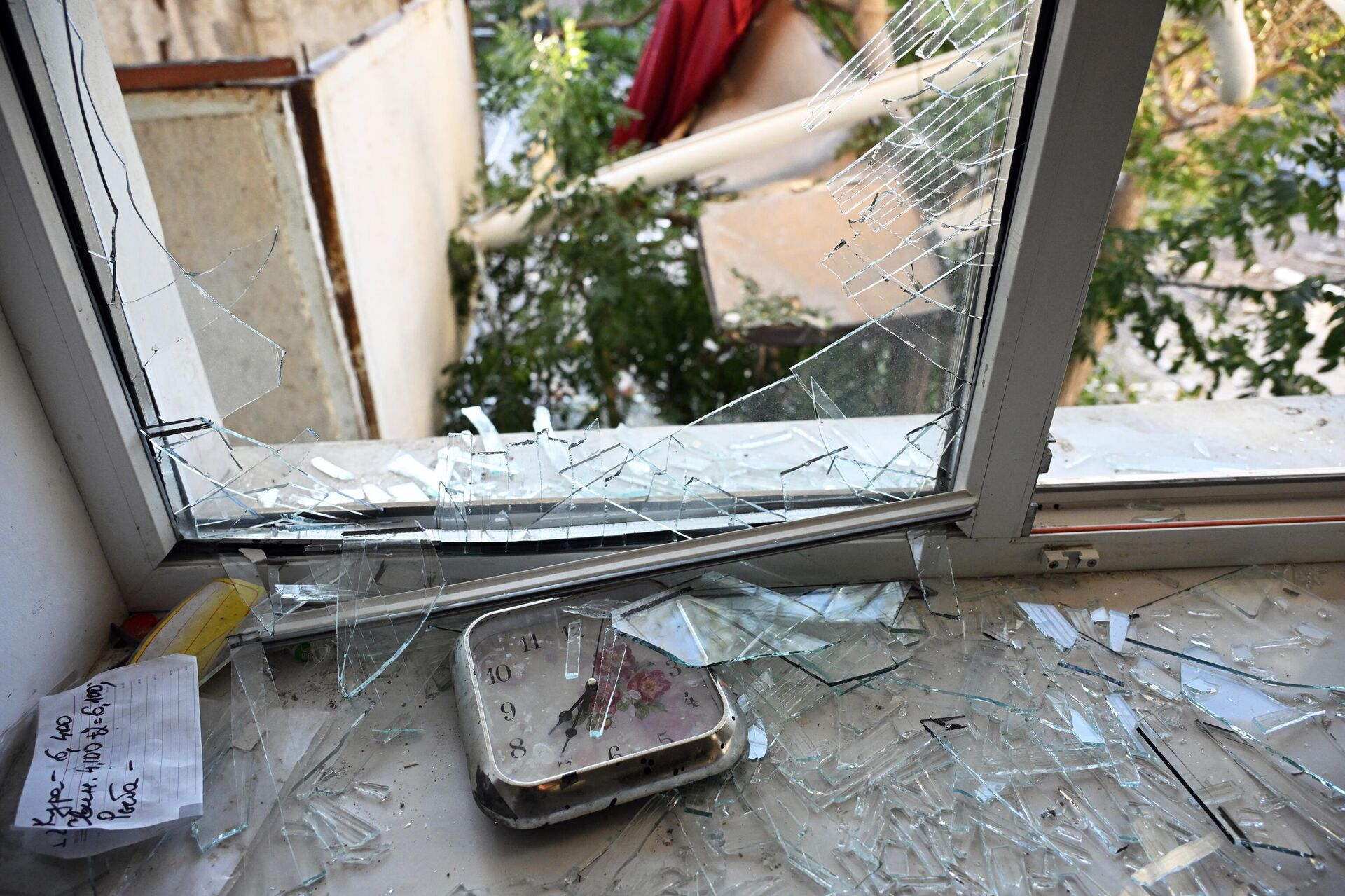 Последствия атаки дронов ВСУ по Крыму - Sputnik Казахстан, 1920, 22.09.2025