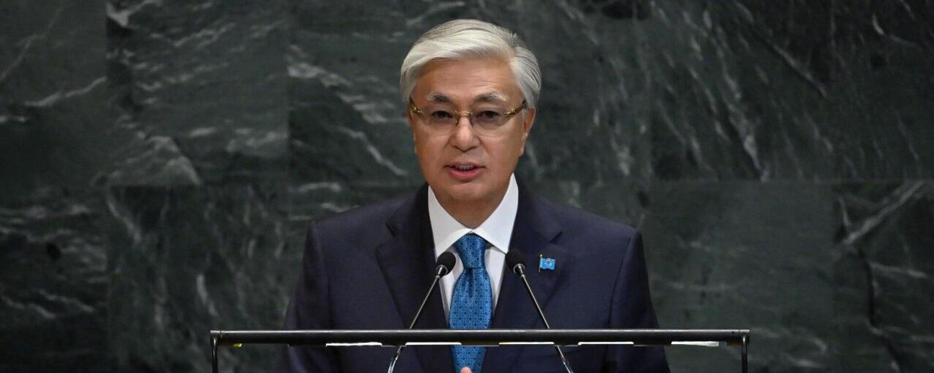 Касым-Жомарт Токаев выступил на Общих дебатах 80-й сессии Генассамблеи ООН - Sputnik Қазақстан, 1920, 24.09.2025