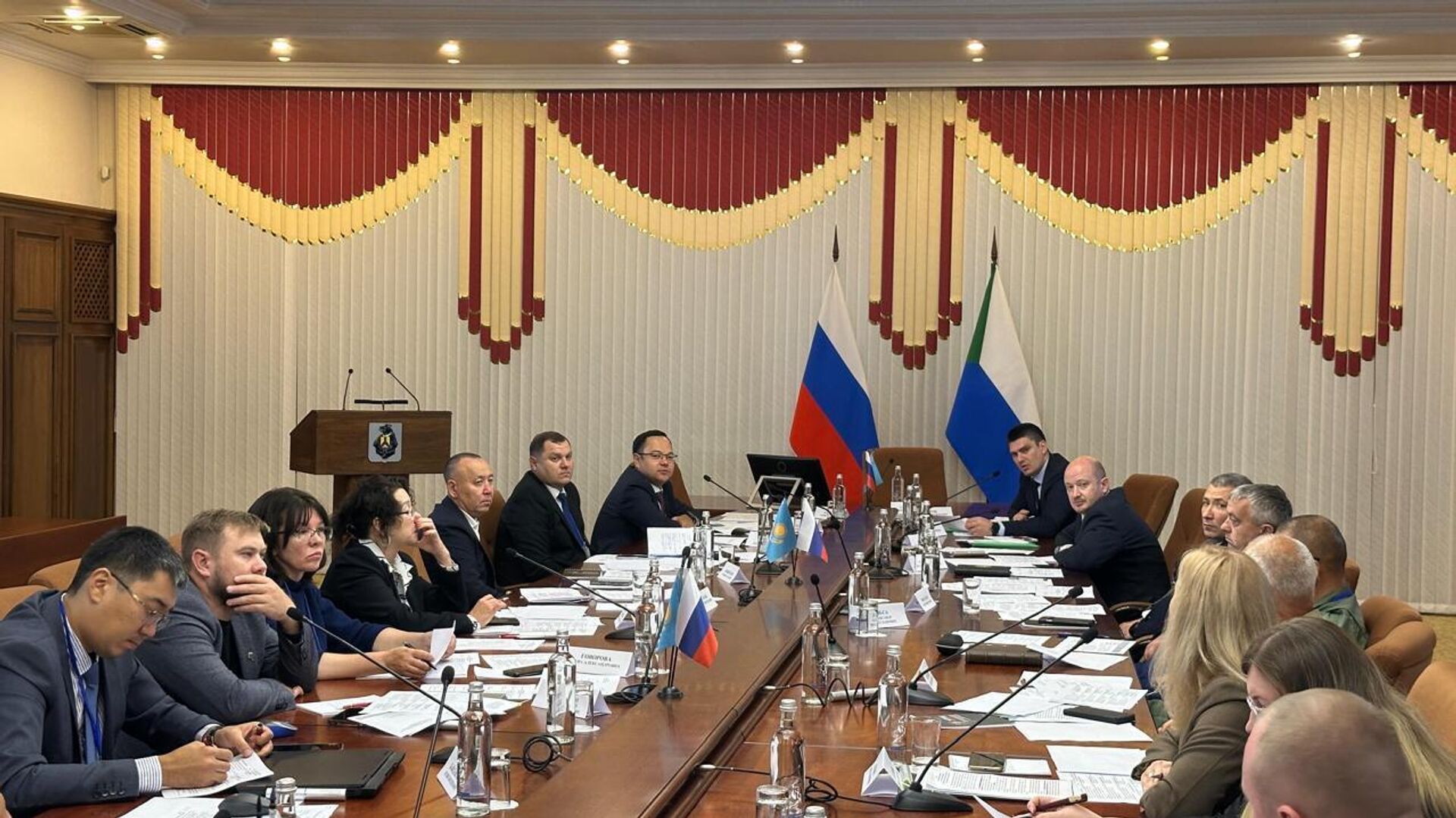 Второе заседание Рабочей группы по вопросам реинтродукции тигра в Республике Казахстан состоялось в Хабаровске - Sputnik Казахстан, 1920, 26.09.2025