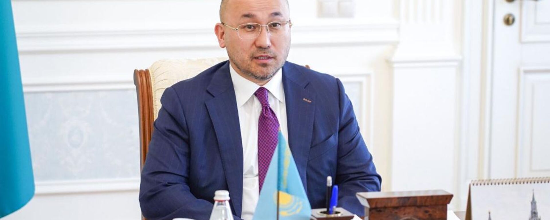 Посол Казахстана в РФ Даурен Абаев  - Sputnik Казахстан, 1920, 18.10.2025