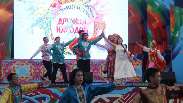 VIII Городской фестиваль Дружба народов! в Байконуре - Sputnik Казахстан