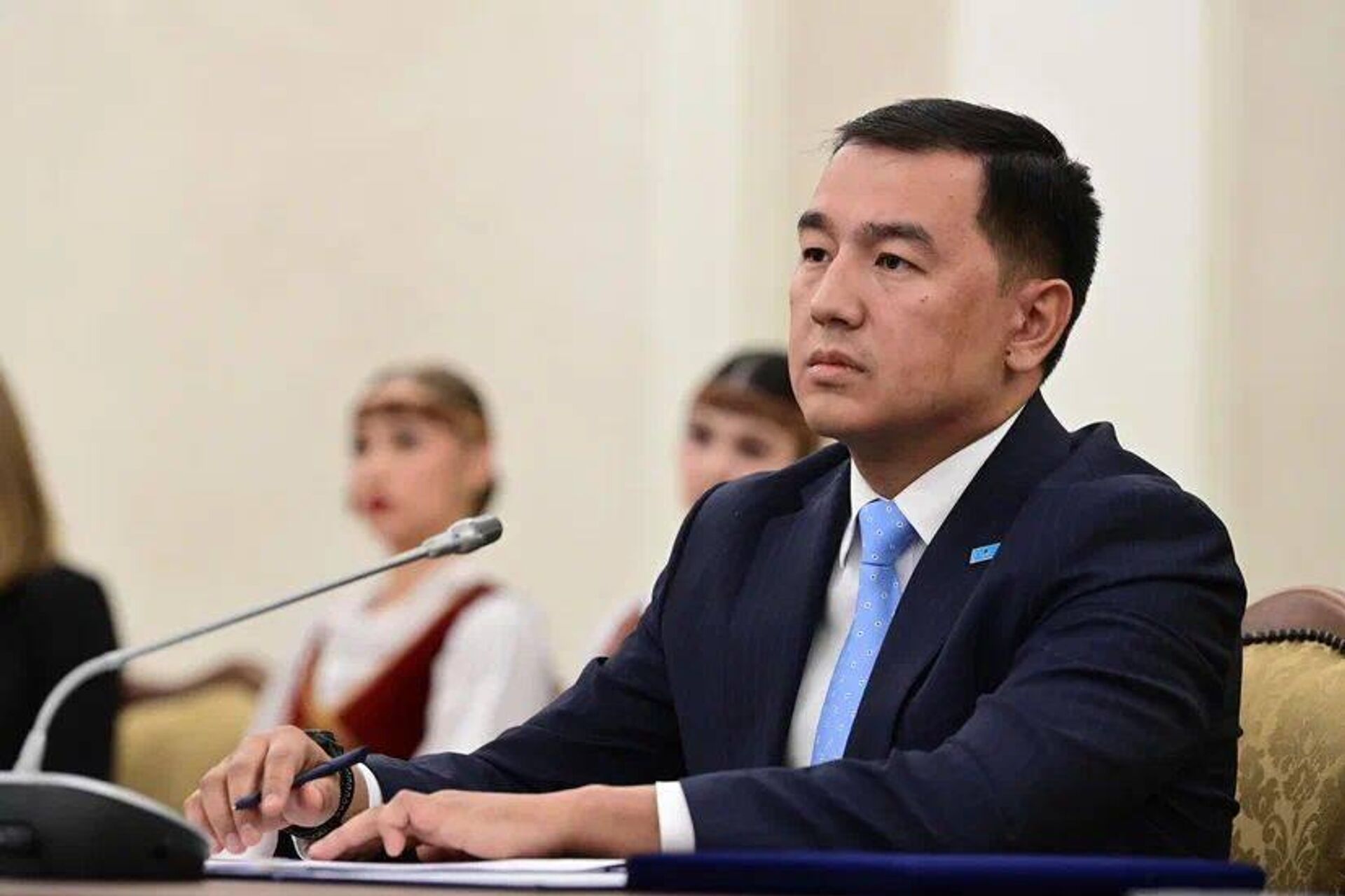 Замакима Абайской области Мейирлан Раханов в Карелии - Sputnik Казахстан, 1920, 27.09.2025