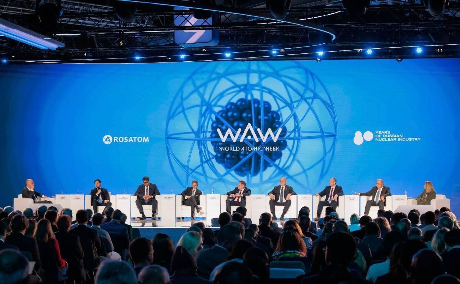 Гендиректор ТОО “КАЭС” Ернат Бердигулов выступил на сессии Мировой атомной недели в Москве  - Sputnik Казахстан, 1920, 27.09.2025