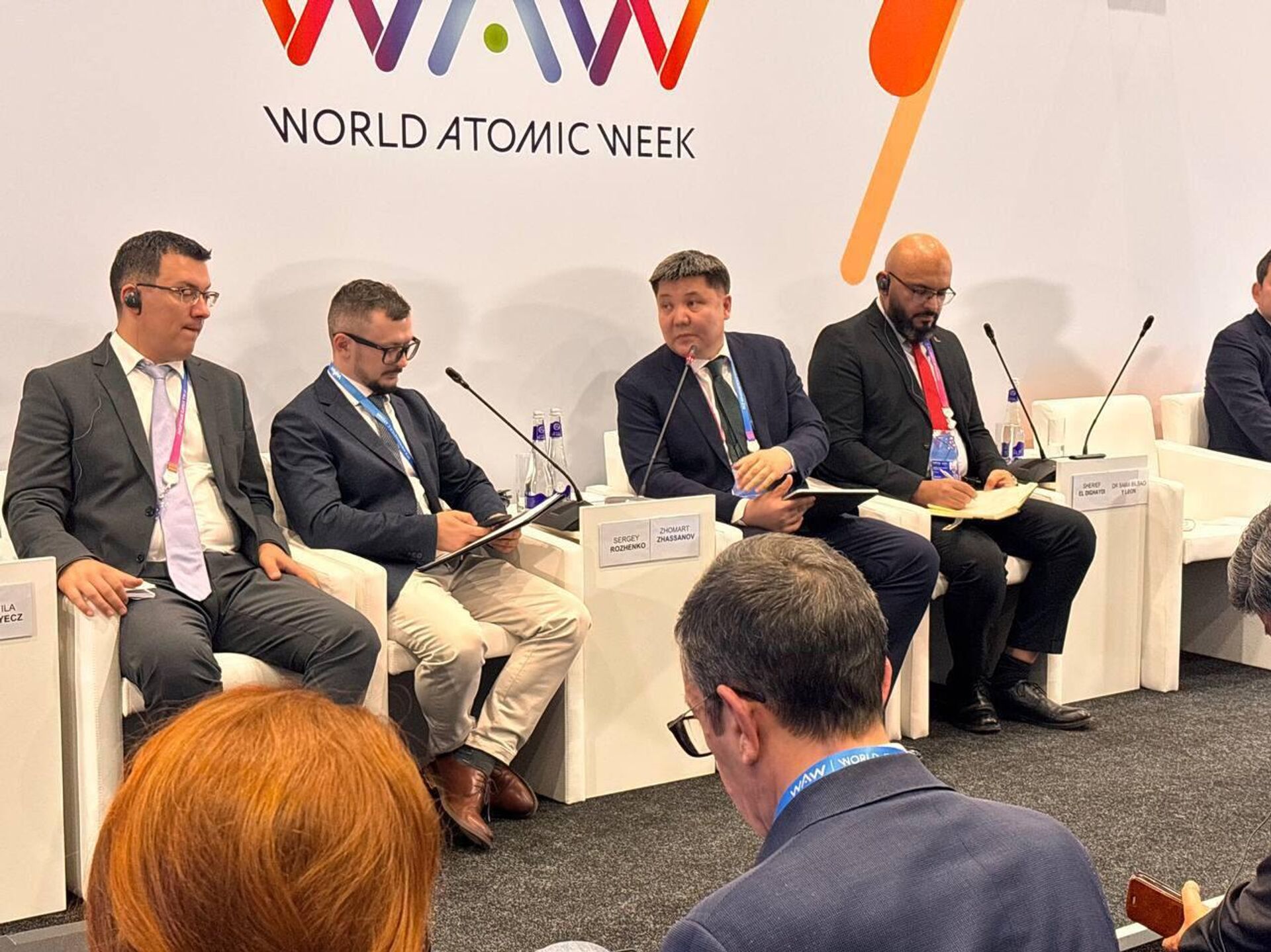 Руководитель проекта ТОО КАЭС Жомарт Жасанов выступил на круглом столе в рамках Мировой атомной недели в Москве  - Sputnik Казахстан, 1920, 27.09.2025