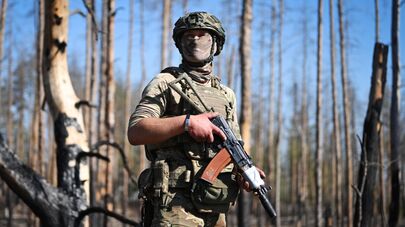 Боевая работа расчета FPV-дронов группировки "Запад" на Краснолиманском направлении СВО