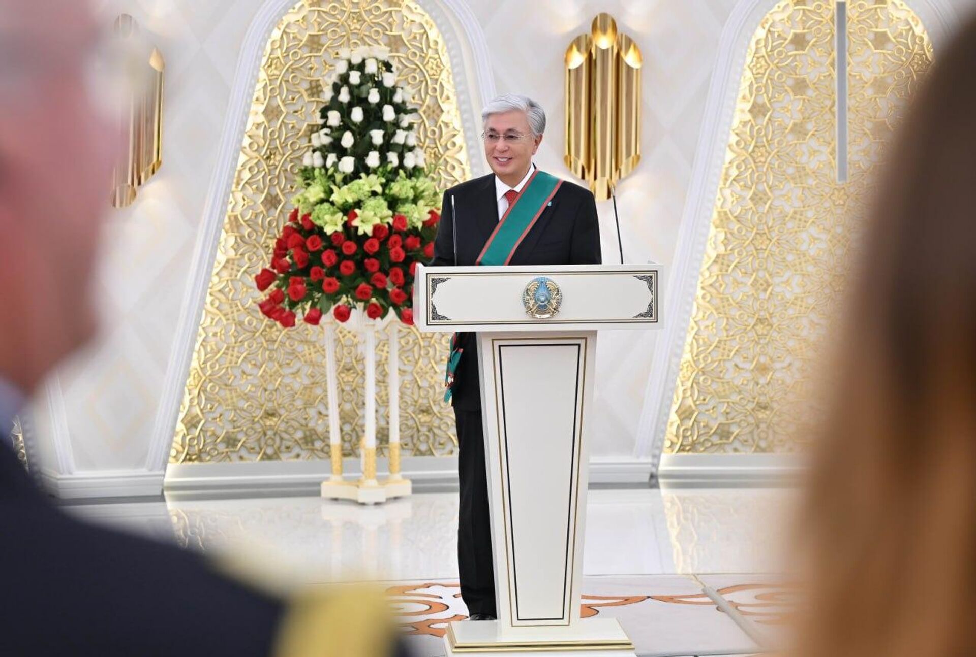 Серджо Матарелла наградил Токаева орденом За заслуги перед Итальянской Республикой - Sputnik Казахстан, 1920, 29.09.2025