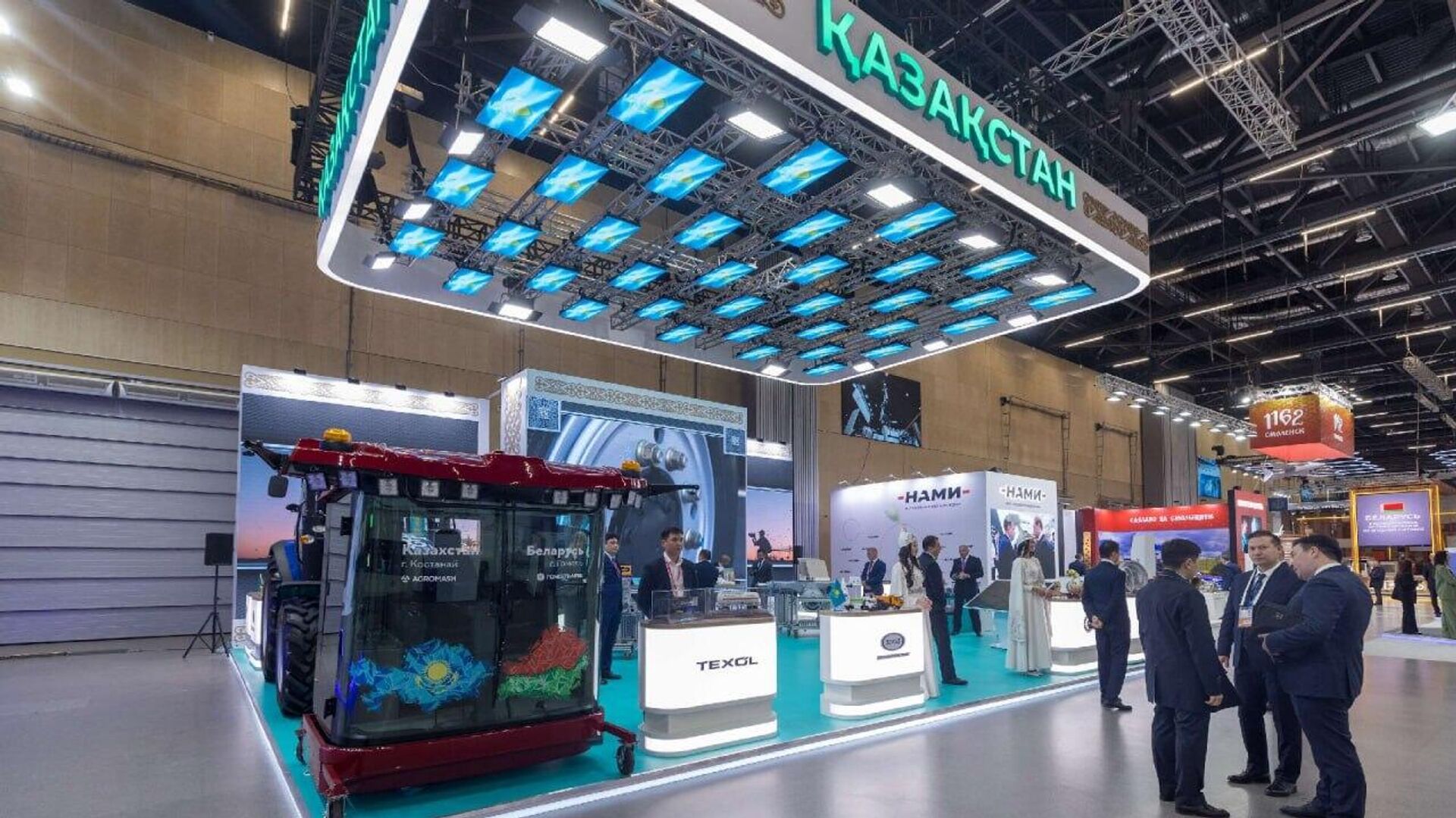 Казахстански национальный павильон на выставке Иннопром в Минске Казахстански национальный павильон на выставке Иннопром в Минске - Sputnik Казахстан, 1920, 30.09.2025