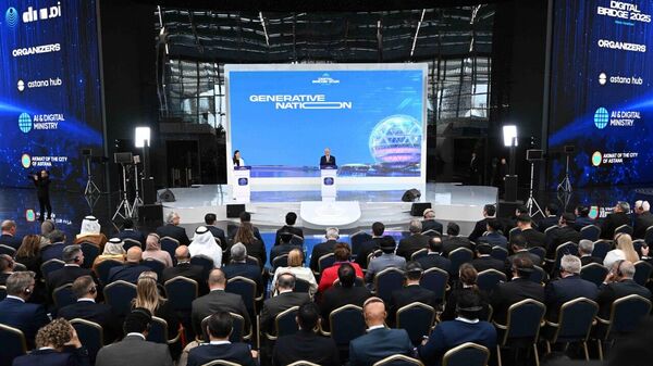 Мемлекет басшысы Астанадағы Digital Bridge 2025 халықаралық технологиялық форумында cөз сөйледі - Sputnik Қазақстан