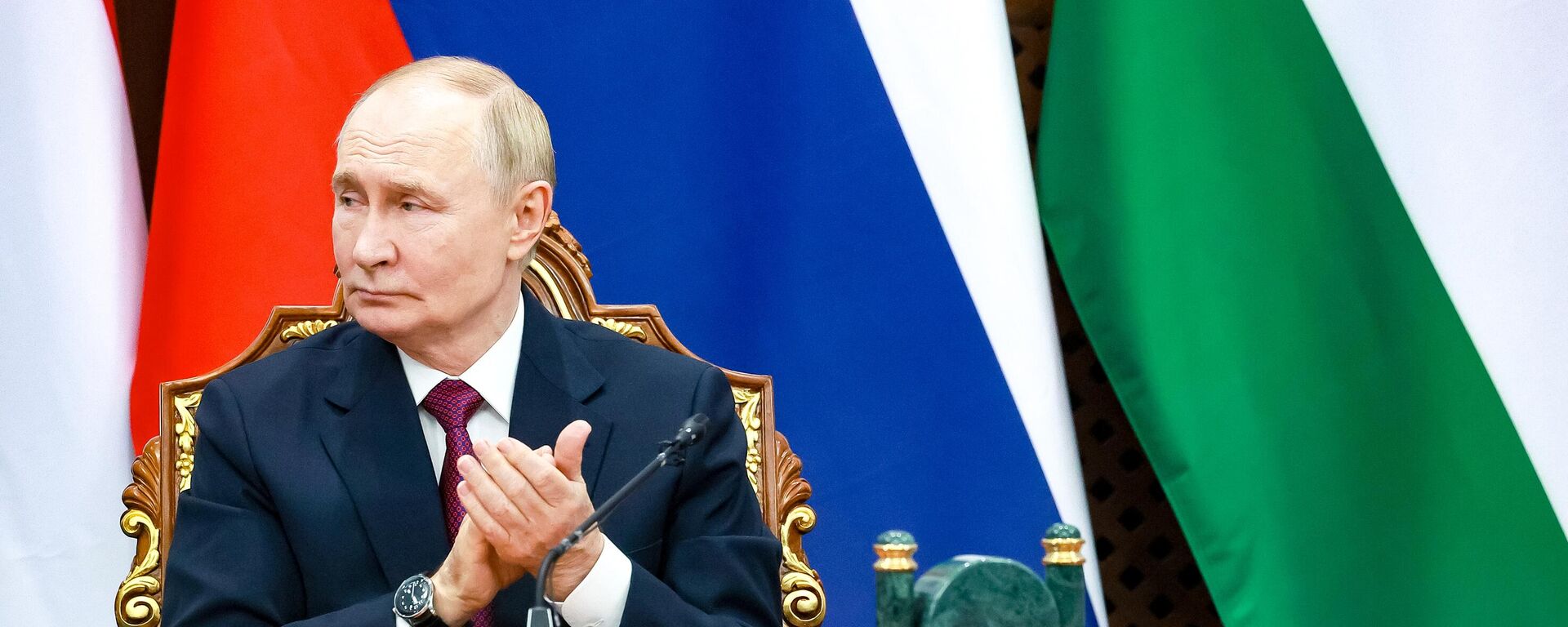 Государственный визит президента Владимира Путина в Таджикистан - Sputnik Қазақстан, 1920, 17.10.2025