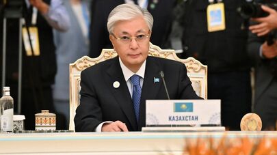 Токаев выступил на саммите глав государств СНГ в Душанбе