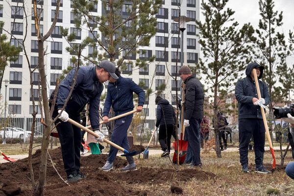 Масштабный субботник проходит в Астане - Sputnik Казахстан