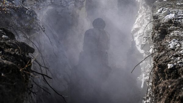 Боевое слаживание штурмовых подразделений группировки войск Центр в зоне СВО - Sputnik Казахстан