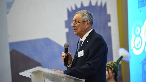 Торжественное собрание 80 лет атомной отрасли на службе миру и прогрессу в КБТУ  - Sputnik Казахстан