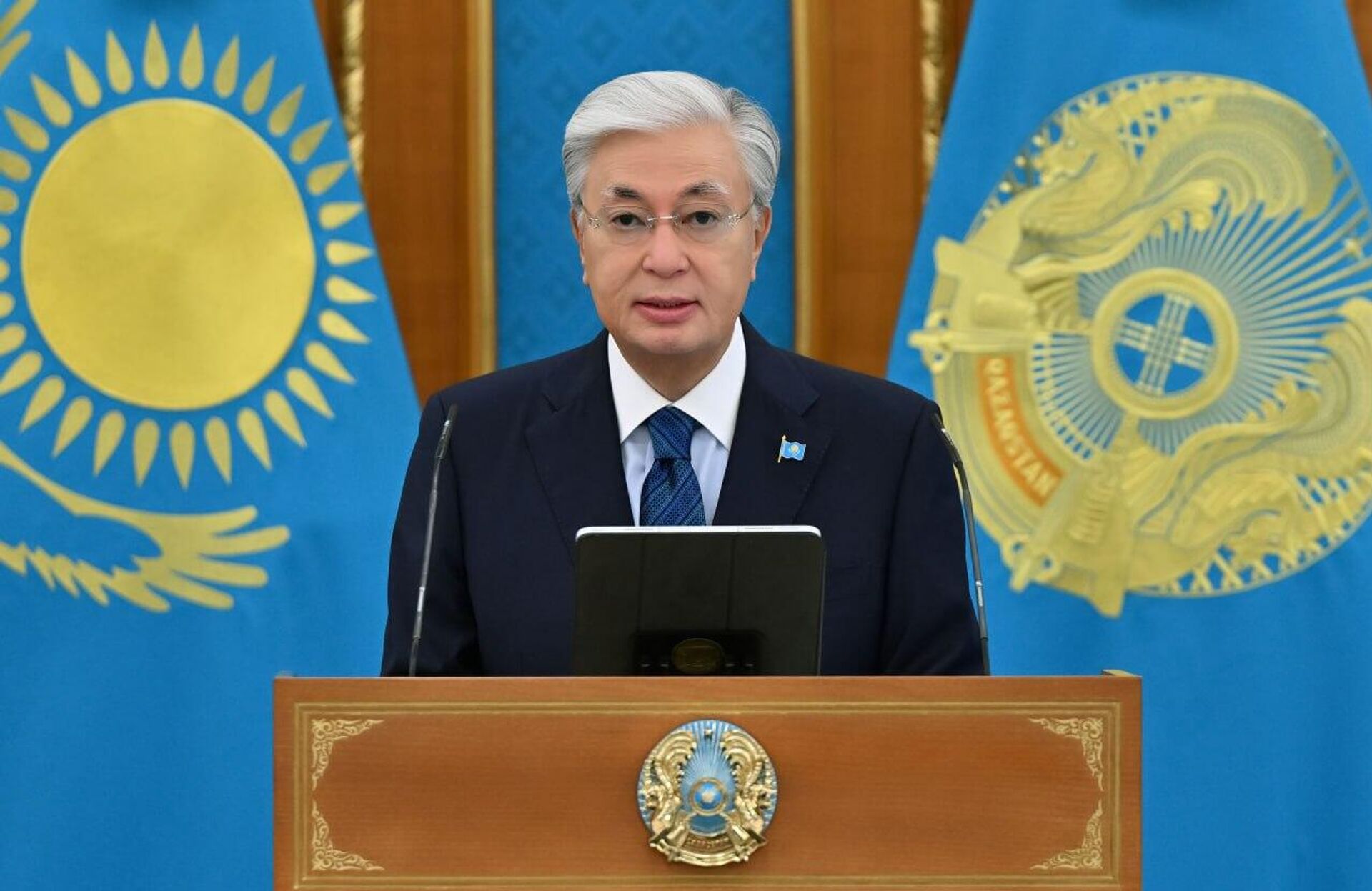 Касым-Жомарт Токаев - Sputnik Казахстан, 1920, 17.10.2025