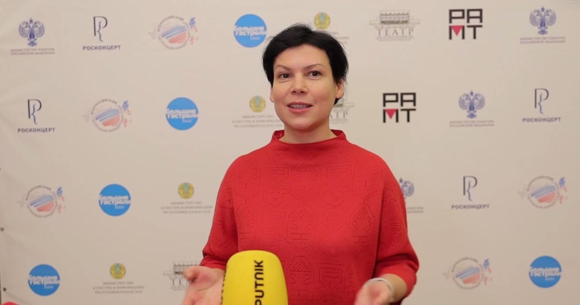 Исполнительница роли Натальи Сац Татьяна Костюченко - Sputnik Казахстан, 1920, 18.10.2025