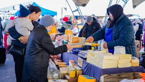 Ярмарка выходного дня прошла в Астане - Sputnik Казахстан