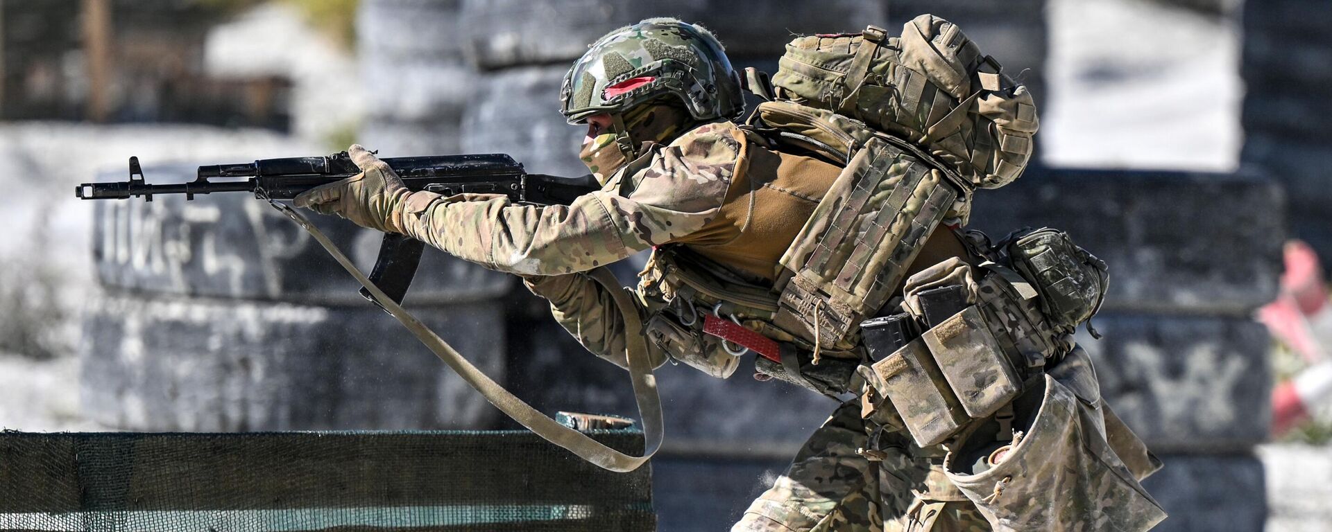 Боевое слаживание штурмовых подразделений группировки войск Центр в зоне СВО - Sputnik Казахстан, 1920, 10.03.2026