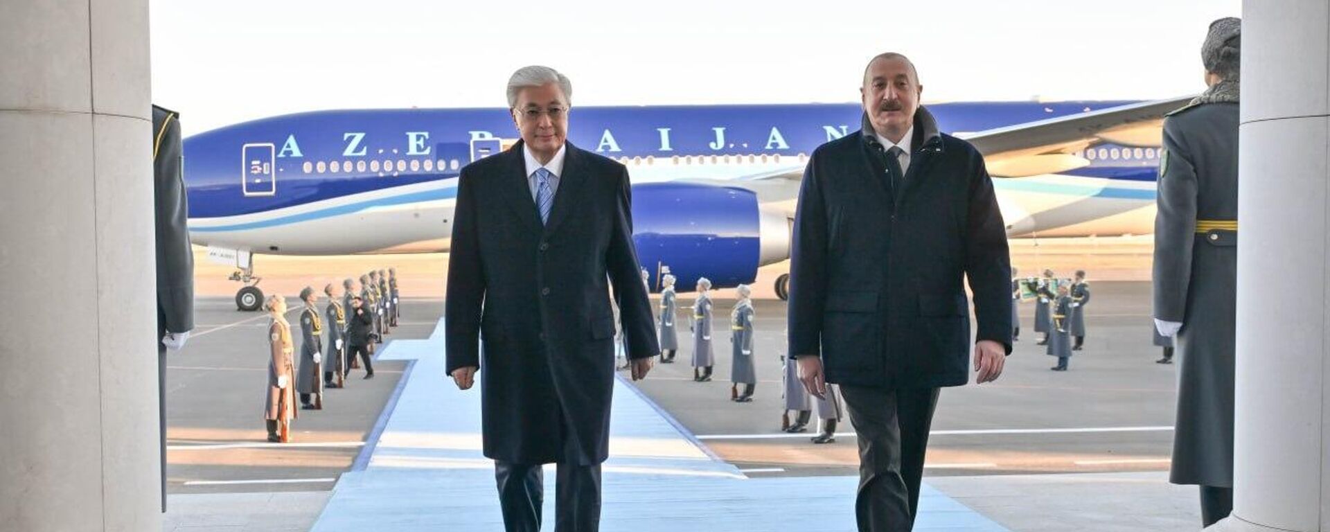 Президент Азербайджана Ильхам Алиев прибыл с государственным визитом в Казахстан - Sputnik Казахстан, 1920, 20.10.2025