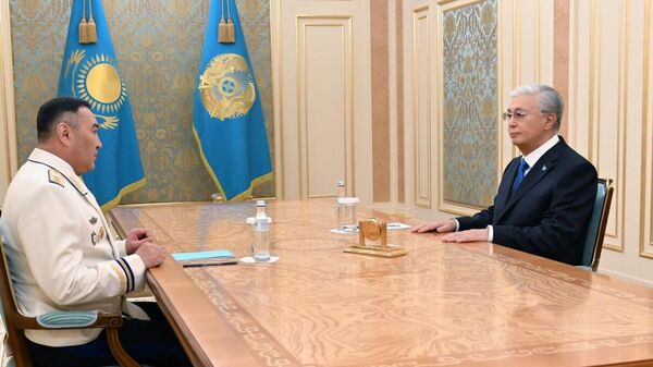 Касым-Жомарт Токаев принял председателя Комитета национальной безопасности Ермека Сагимбаева - Sputnik Қазақстан