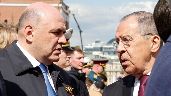 Михаил Мишустин и Сергей Лавров - Sputnik Казахстан