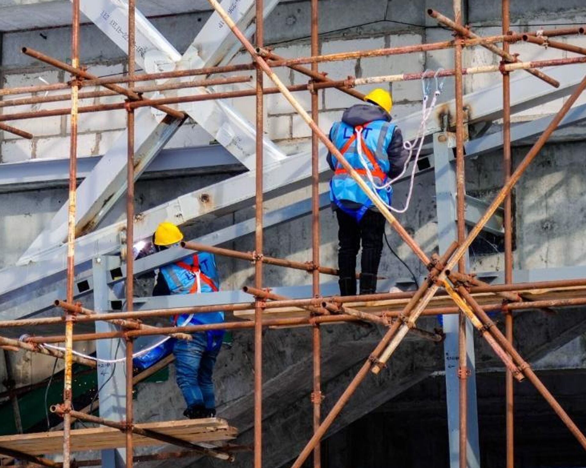 Строительство LRT в Астане Строительство LRT в Астане - Sputnik Казахстан, 1920, 30.06.2026