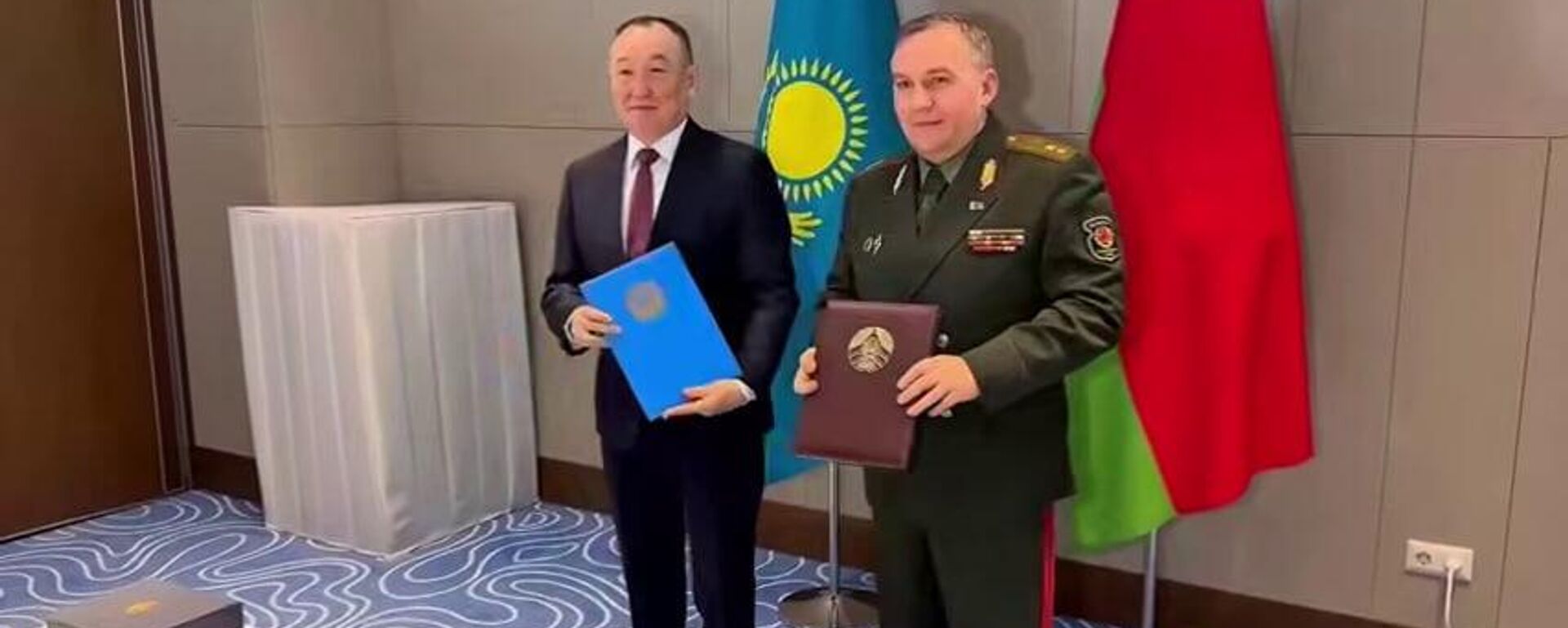 Казахстан и Беларусь подписали план военного сотрудничества на 2026 год - Sputnik Казахстан, 1920, 30.10.2025
