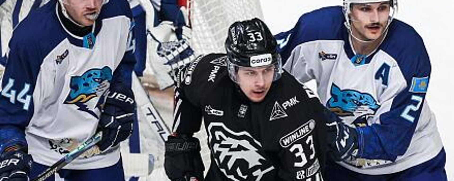 Фрагмент матча Трактор - Барыс - Sputnik Казахстан, 1920, 31.10.2025