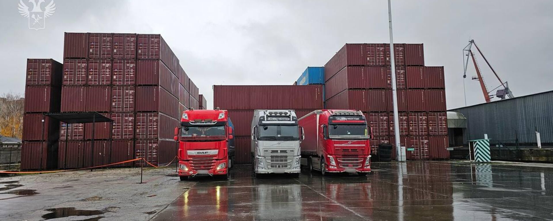 Большегрузы на Самарской таможне - Sputnik Казахстан, 1920, 16.02.2026