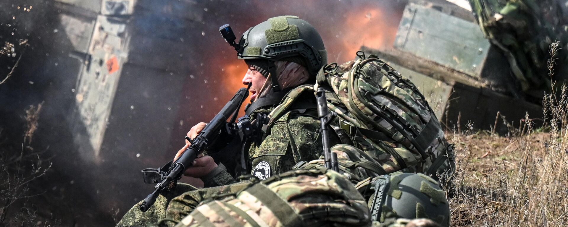 Боевое слаживание военных разведчиков в зоне СВО - Sputnik Казахстан, 1920, 14.11.2025