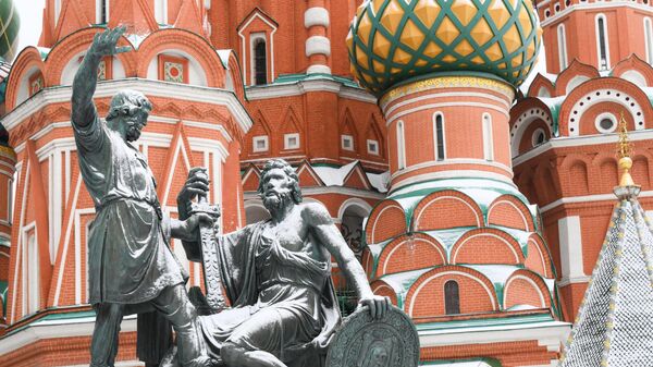 Памятник Минину и Пожарскому - Sputnik Казахстан