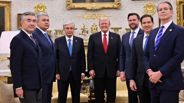 Тоқаев пен Трамп Ақ үйде кездесті - Sputnik Қазақстан