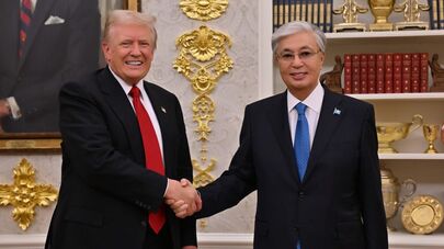 Встреча Дональда Трампа и Касым-Жомарта Токаева в Белом Доме