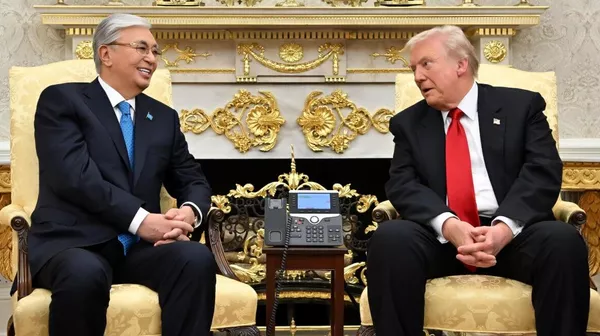 Қазақстан мен АҚШ президенттері - Sputnik Қазақстан