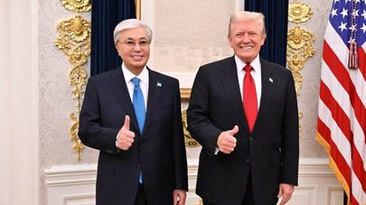 Встреча Дональда Трампа и Касым-Жомарта Токаева в Белом Доме