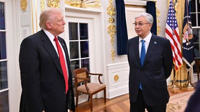 Встреча Дональда Трампа и Касым-Жомарта Токаева в Белом Доме