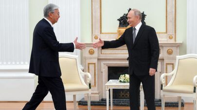Встреча Касым-Жомарта Токаева и Владимира Путина в Москве