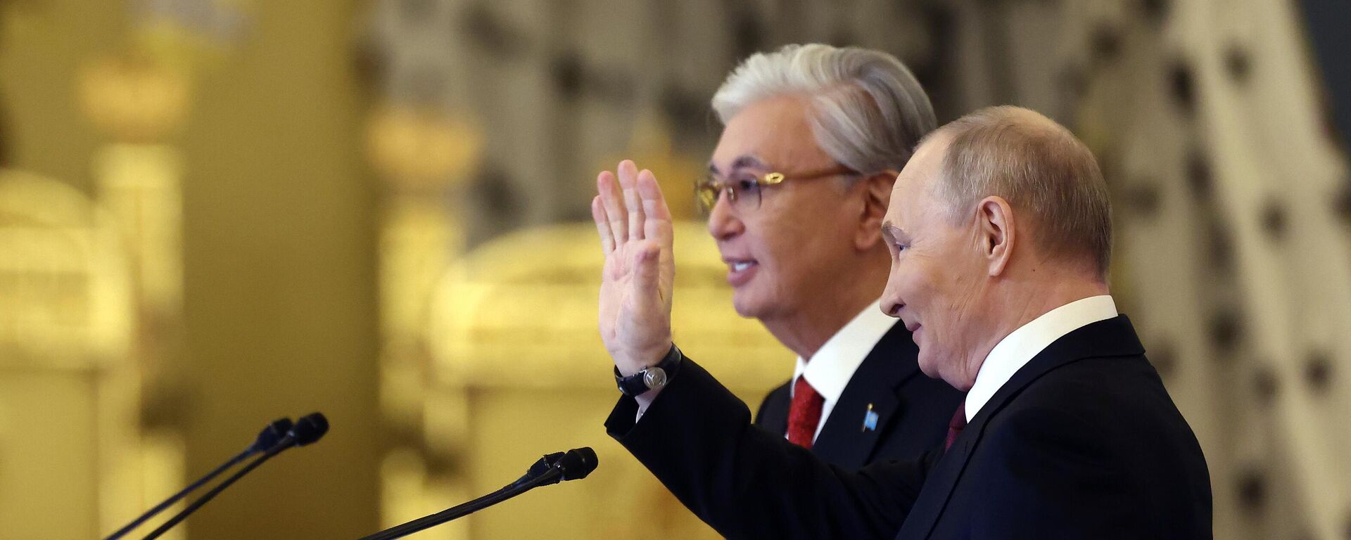 Переговоры президента Владимира Путина и президента Казахстана Касым-Жомарта Токаева - Sputnik Қазақстан, 1920, 12.11.2025