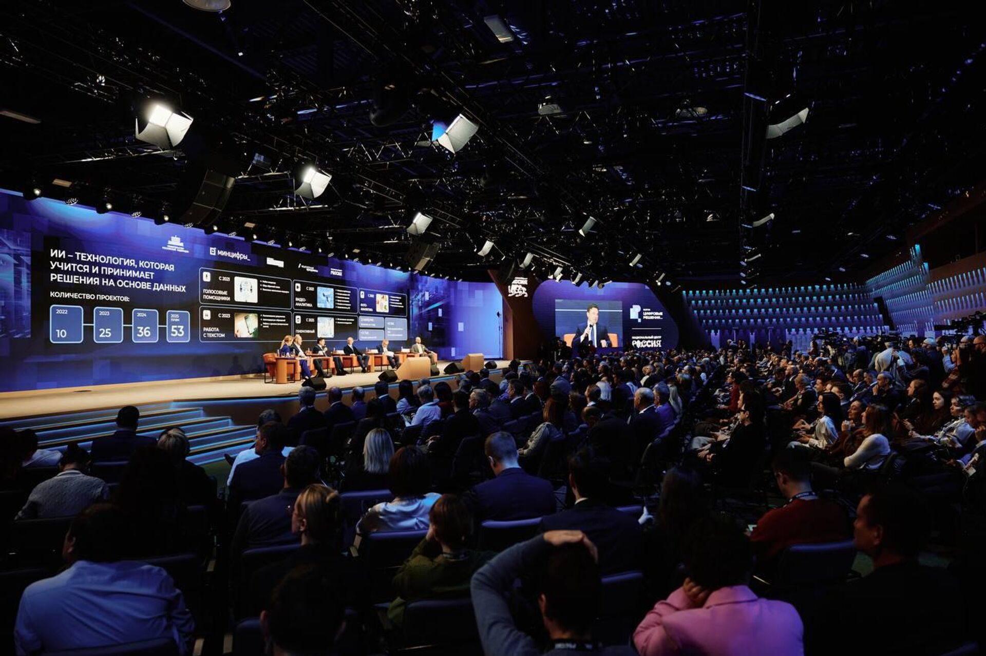 Пленарная сессия в рамках форума Цифровые решения - Sputnik Казахстан, 1920, 14.11.2025