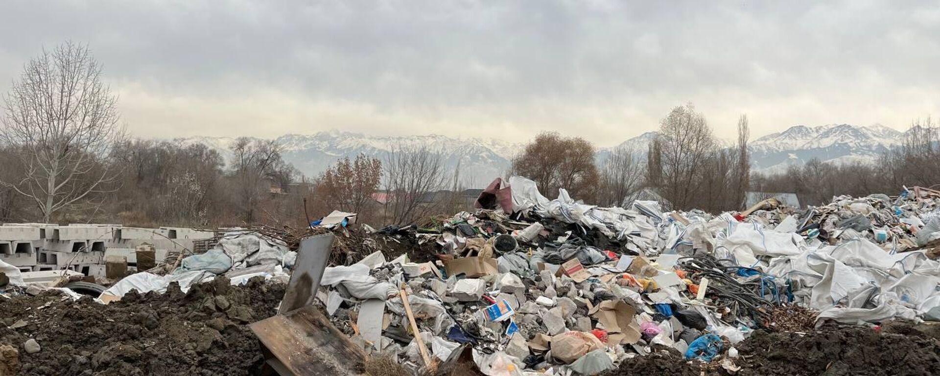 Алматы облысында жол жасаушылар ауылды қоқыс полигонына айналдырды  - Sputnik Қазақстан, 1920, 14.11.2025