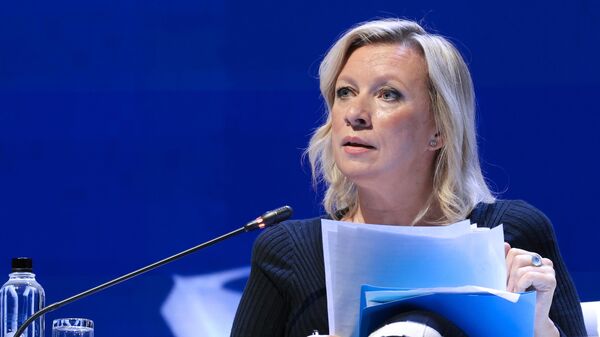 Официальный представитель МИД РФ Мария Захарова - Sputnik Казахстан