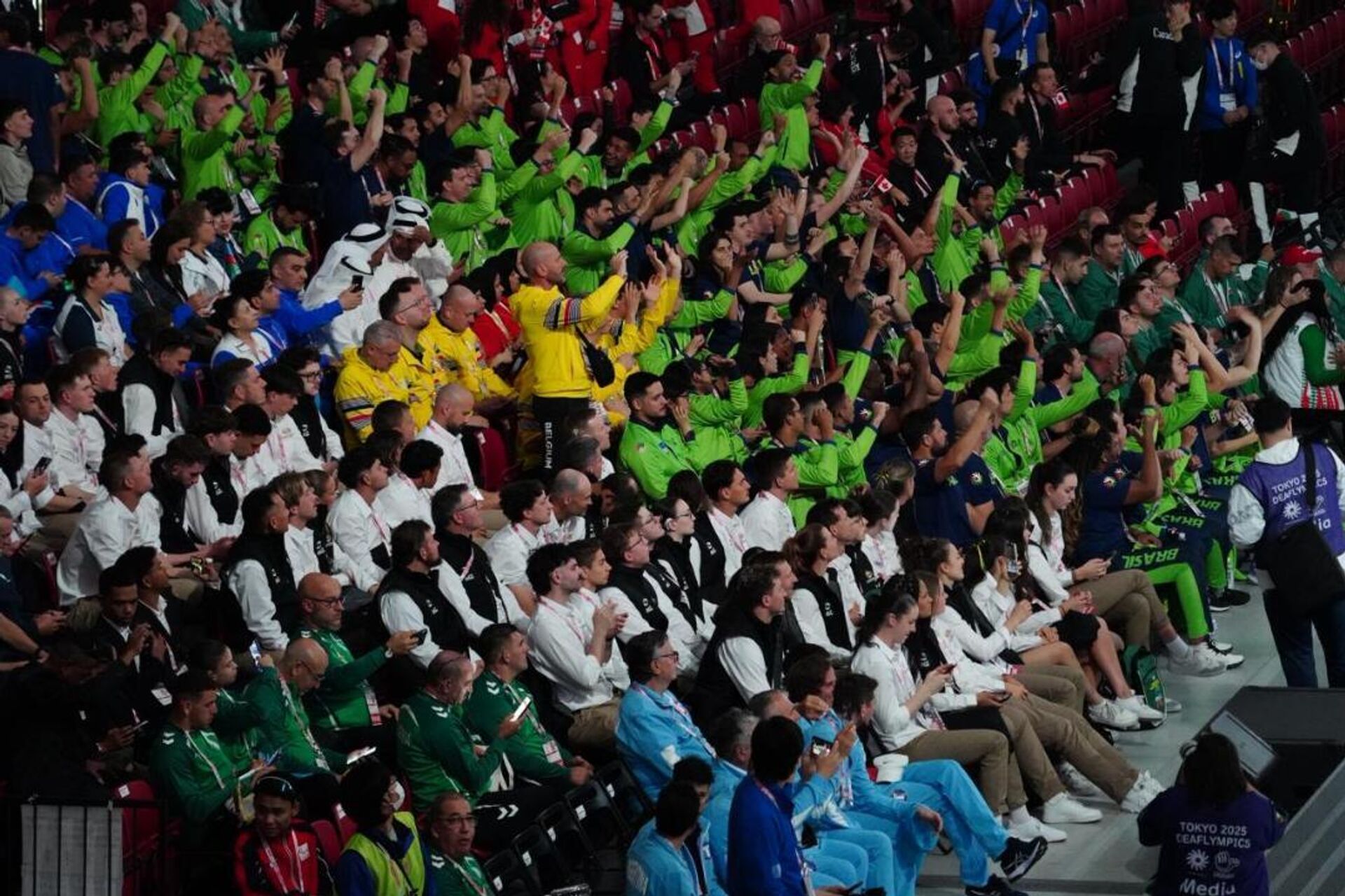 Сборная Казахстана на открытии XXV летних Сурдлимпийских игр в Токио - Sputnik Казахстан, 1920, 15.11.2025