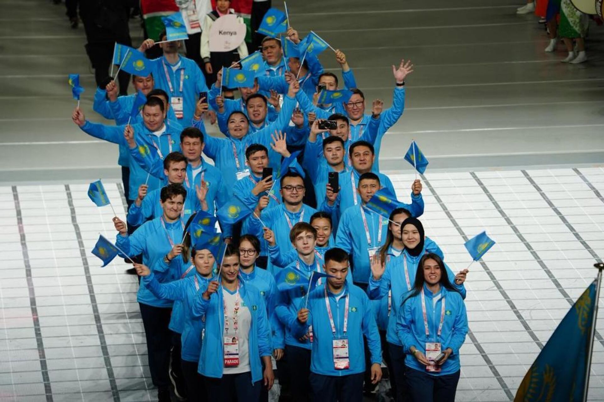 Сборная Казахстана на открытии XXV летних Сурдлимпийских игр в Токио - Sputnik Казахстан, 1920, 15.11.2025