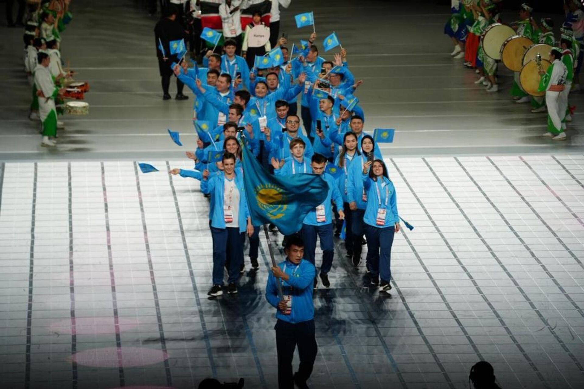 Сборная Казахстана на открытии XXV летних Сурдлимпийских игр в Токио - Sputnik Казахстан, 1920, 15.11.2025