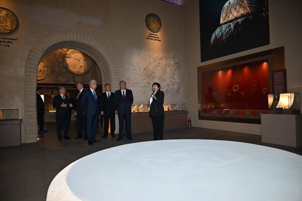 Главы государств Центральной Азии и Азербайджана посетили Центр исламской цивилизации в Узбекистане - Sputnik Казахстан