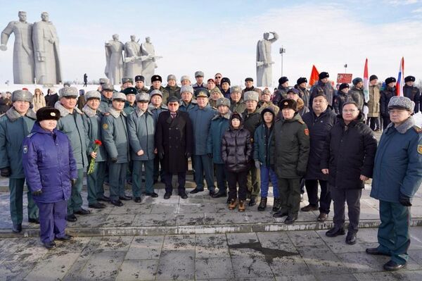 Казахстанские дипломаты почтили память героев-панфиловцев в Волоколамске - Sputnik Казахстан